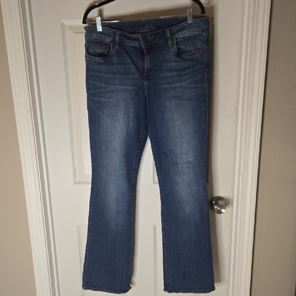 Kut from the Kloth Women's Flare Jeans - Classic Blue